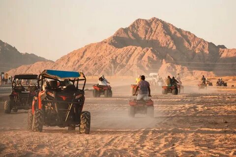 WÜSTENTOUR AB MARSA ALAM | 5-STÜNDIGE QUAD TOUR + KAMELRITT + ABENDESSEN